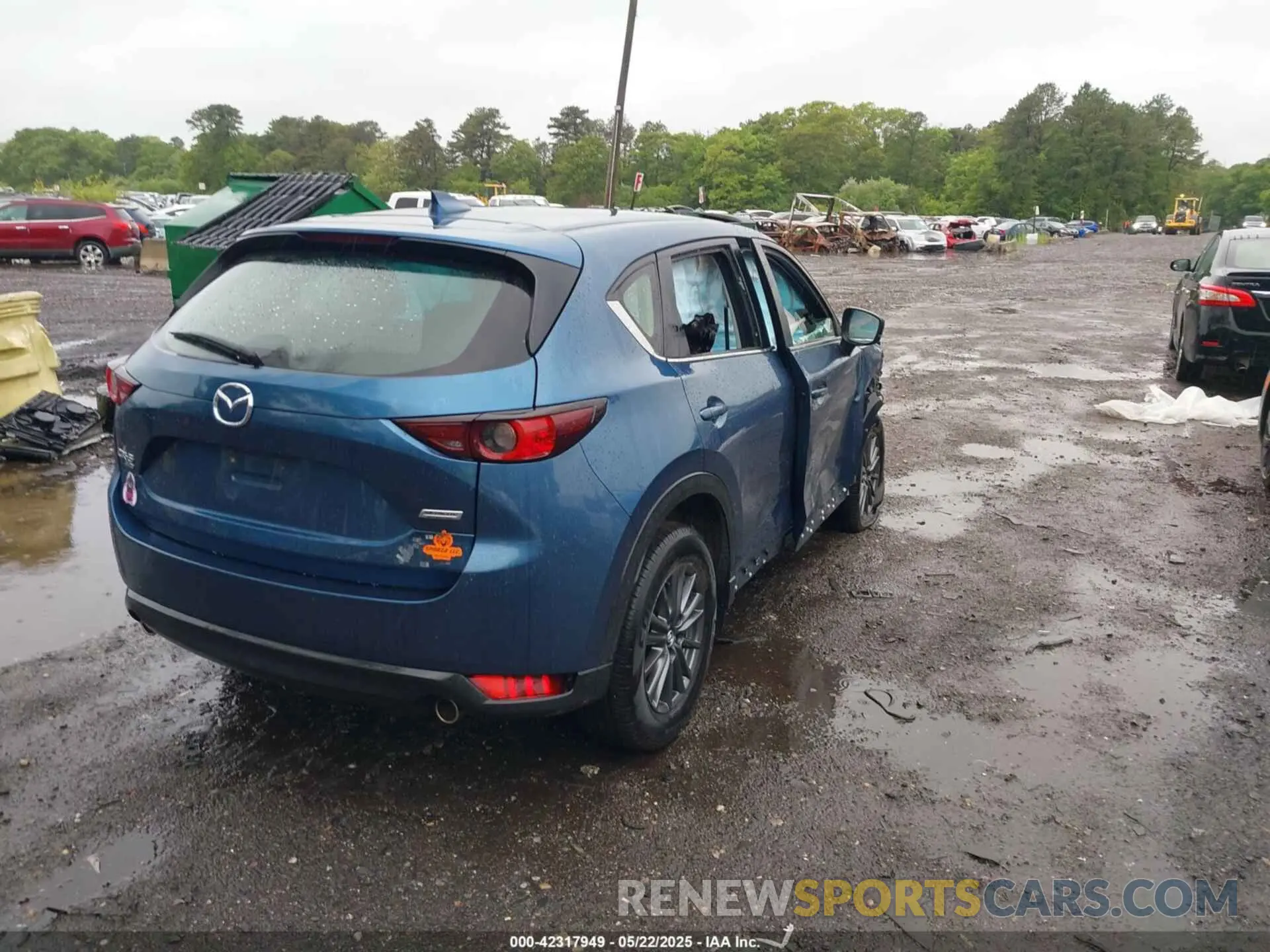 4 Фотография поврежденного автомобиля JM3KFBBM8K0698600 MAZDA CX-5 2019