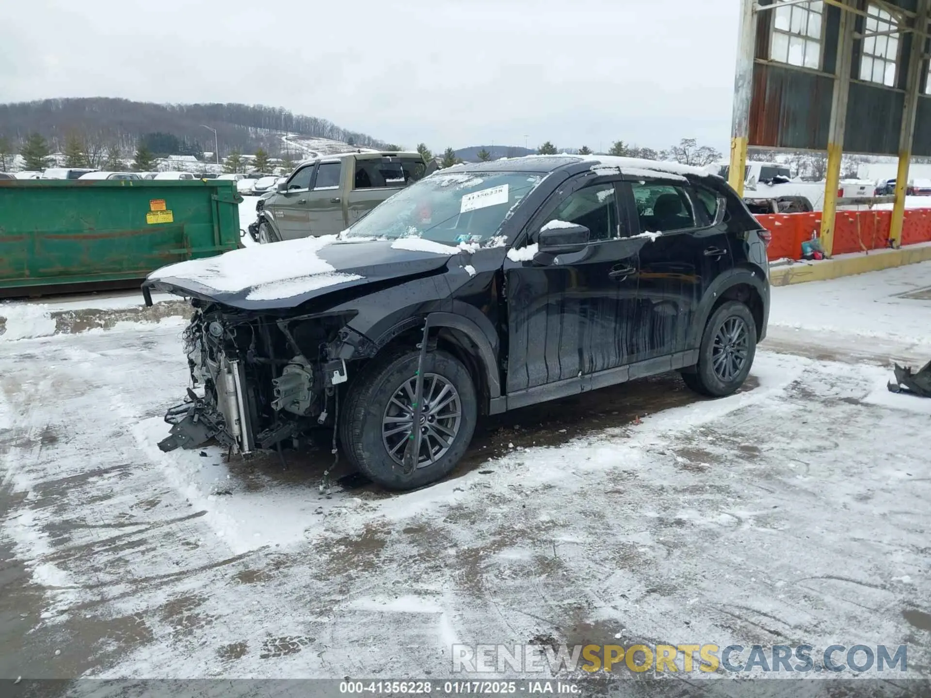 2 Фотография поврежденного автомобиля JM3KFBBM8K1621929 MAZDA CX-5 2019