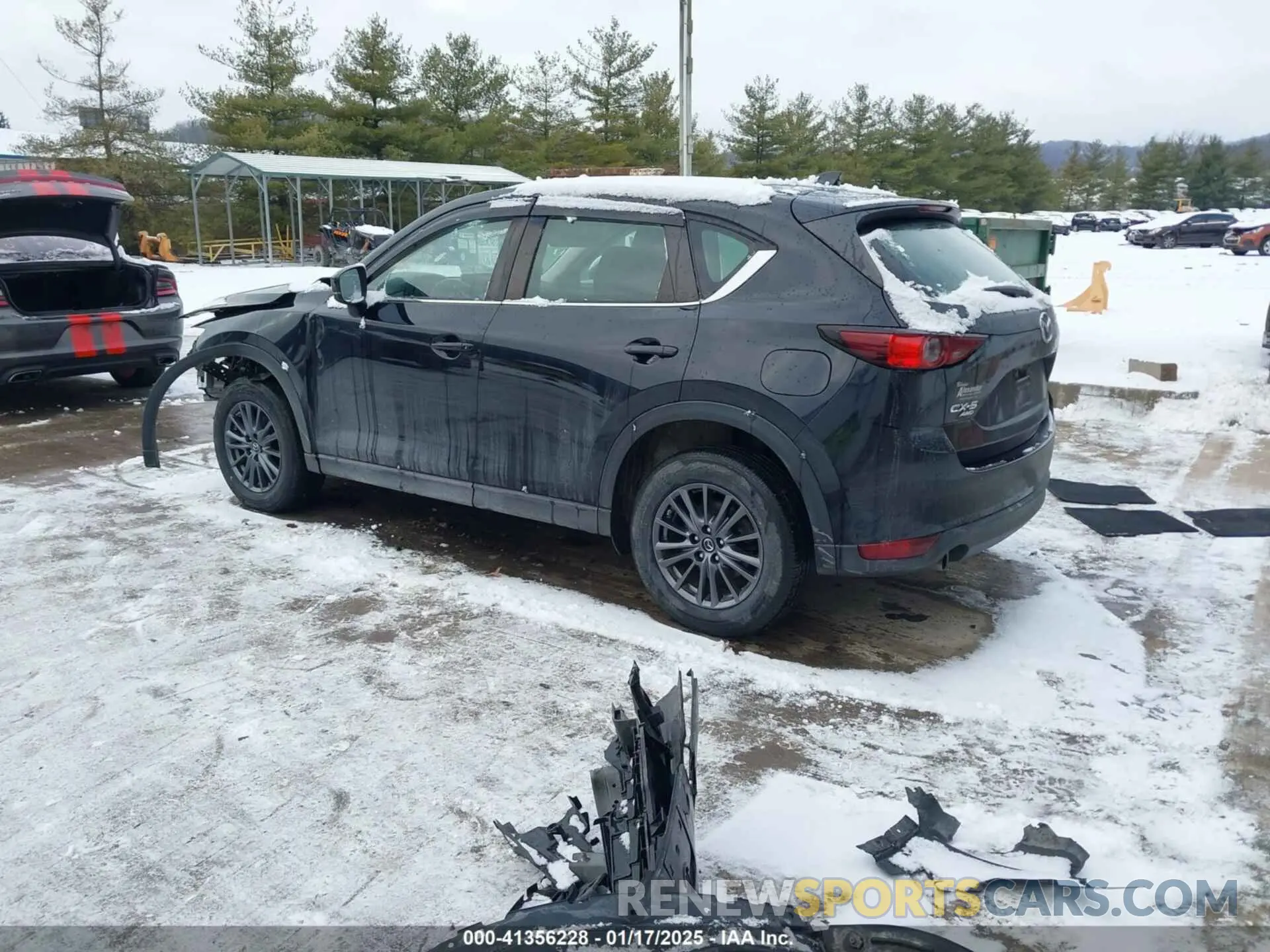 3 Фотография поврежденного автомобиля JM3KFBBM8K1621929 MAZDA CX-5 2019