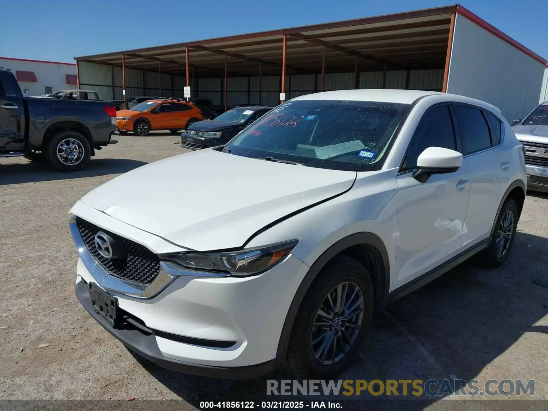 2 Фотография поврежденного автомобиля JM3KFBBM8K1635586 MAZDA CX-5 2019