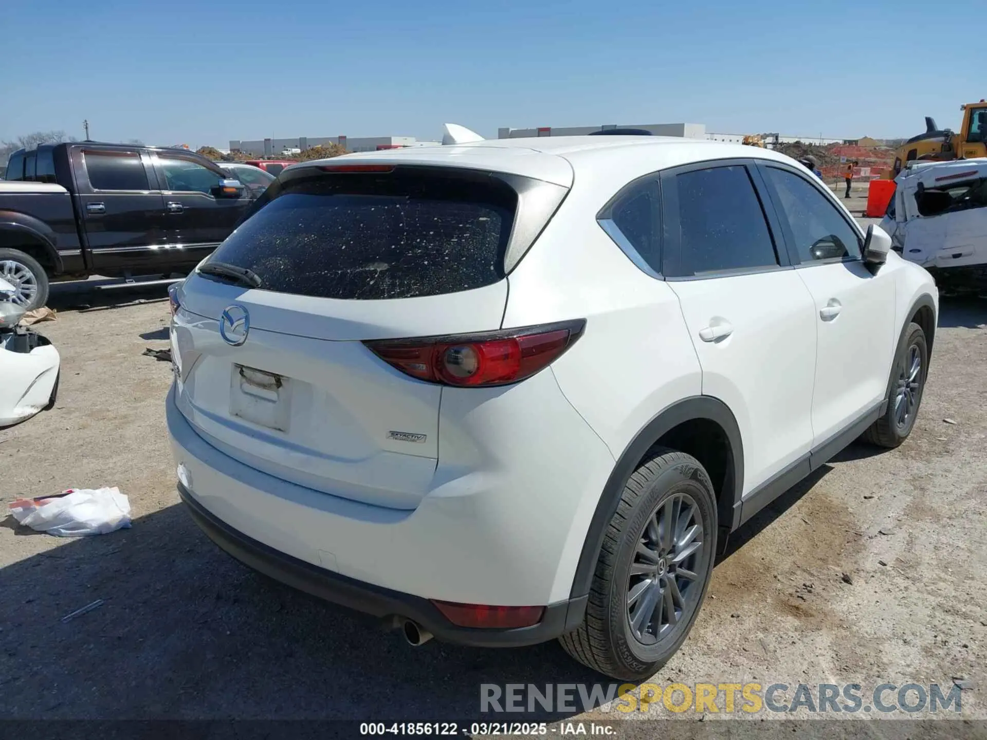 4 Фотография поврежденного автомобиля JM3KFBBM8K1635586 MAZDA CX-5 2019