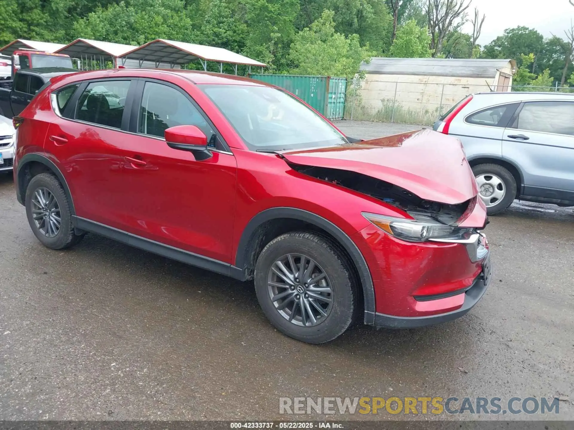 1 Photograph of a damaged car JM3KFBBMXK0525810 MAZDA CX-5 2019