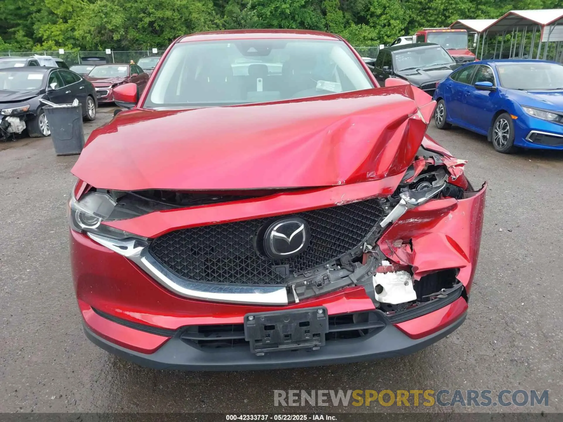 12 Photograph of a damaged car JM3KFBBMXK0525810 MAZDA CX-5 2019