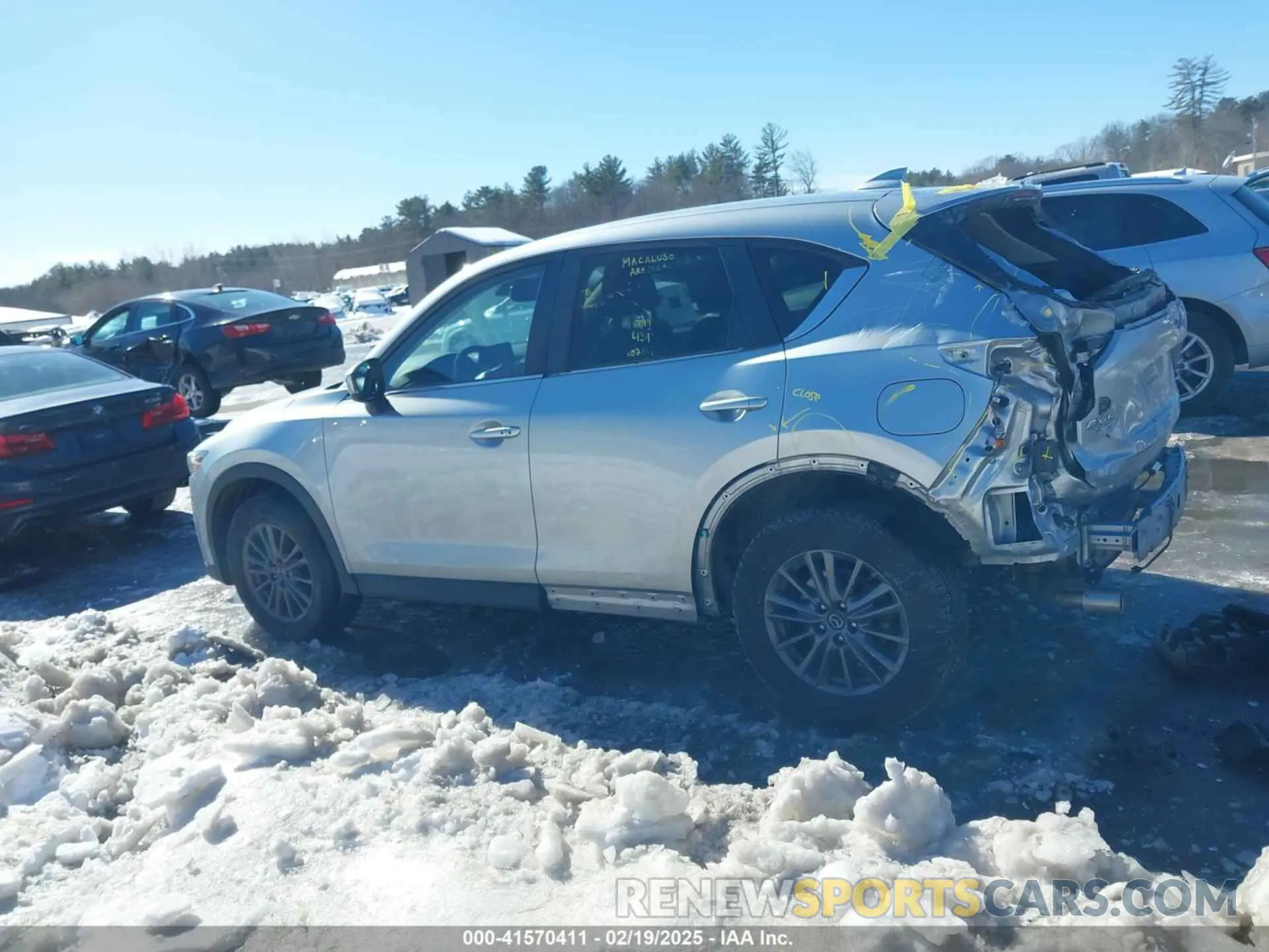 15 Фотография поврежденного автомобиля JM3KFBCM0K0670434 MAZDA CX-5 2019