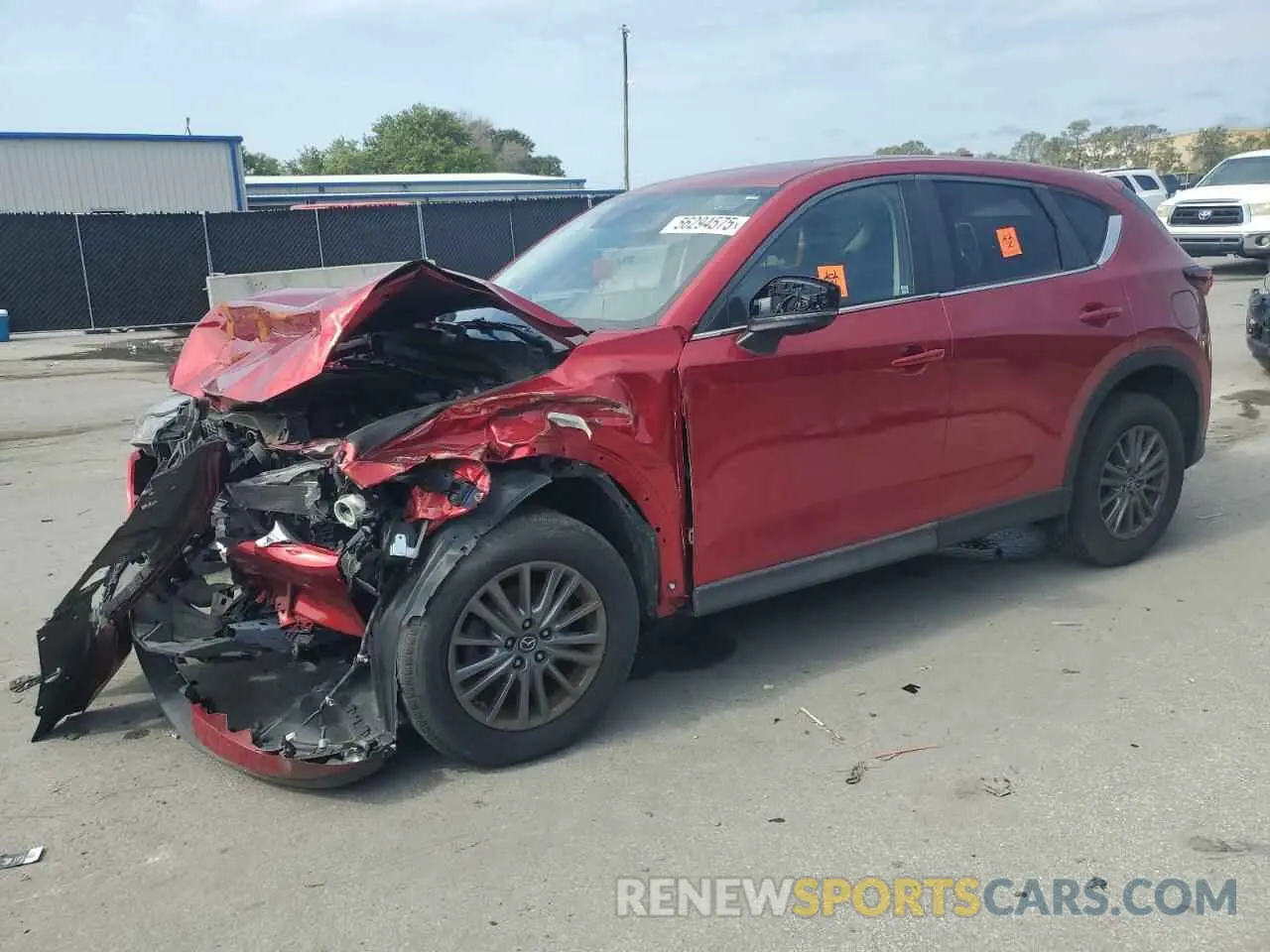 1 Фотография поврежденного автомобиля JM3KFBCM1K0528092 MAZDA CX-5 2019