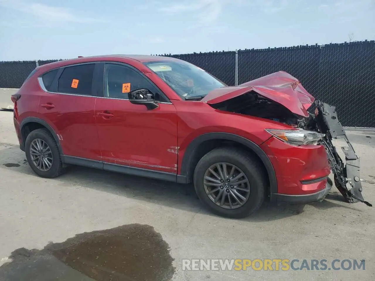 4 Фотография поврежденного автомобиля JM3KFBCM1K0528092 MAZDA CX-5 2019