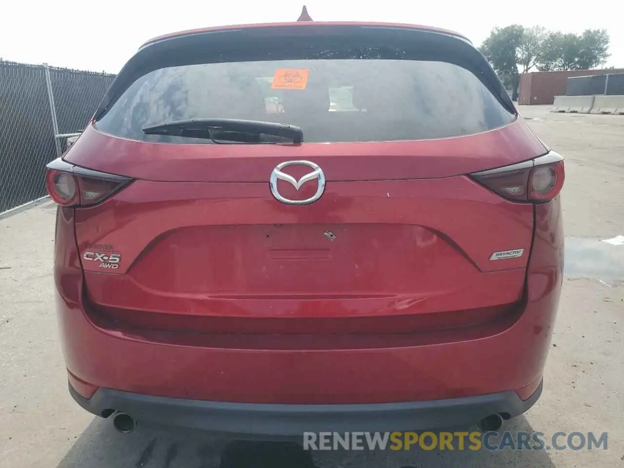 6 Фотография поврежденного автомобиля JM3KFBCM1K0528092 MAZDA CX-5 2019