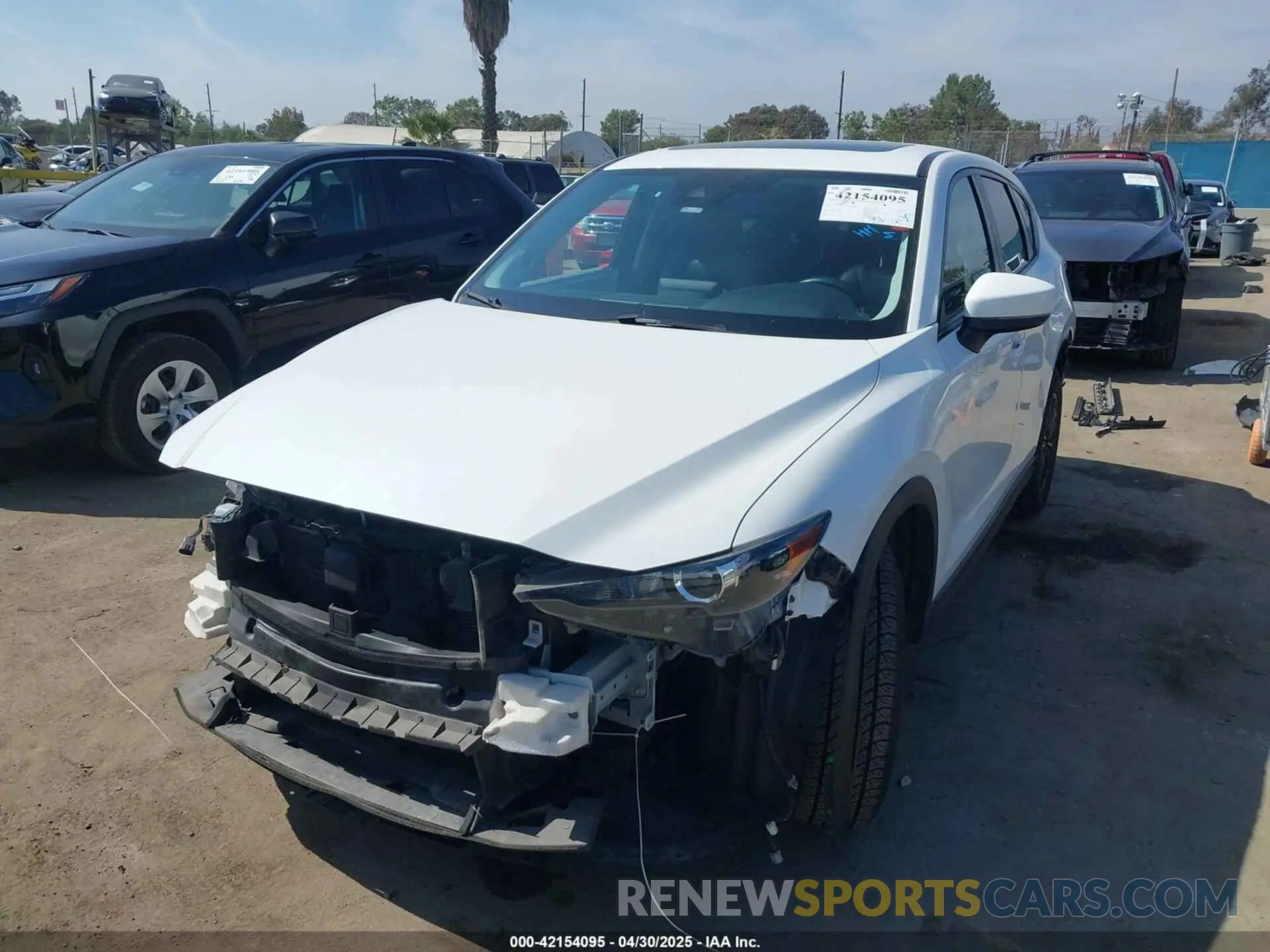 2 Photograph of a damaged car JM3KFBCM1K0529565 MAZDA CX-5 2019