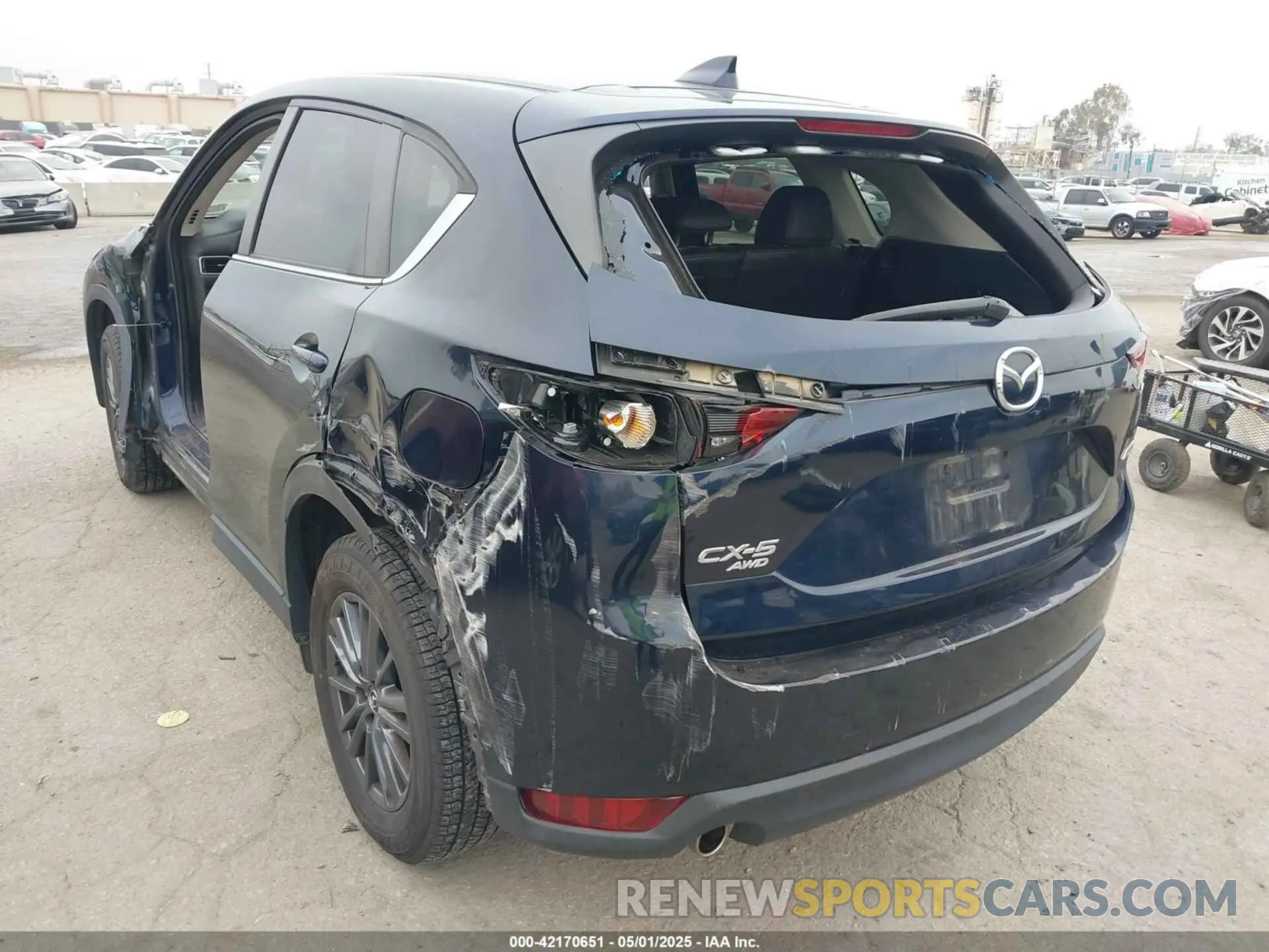 6 Photograph of a damaged car JM3KFBCM1K0565465 MAZDA CX-5 2019