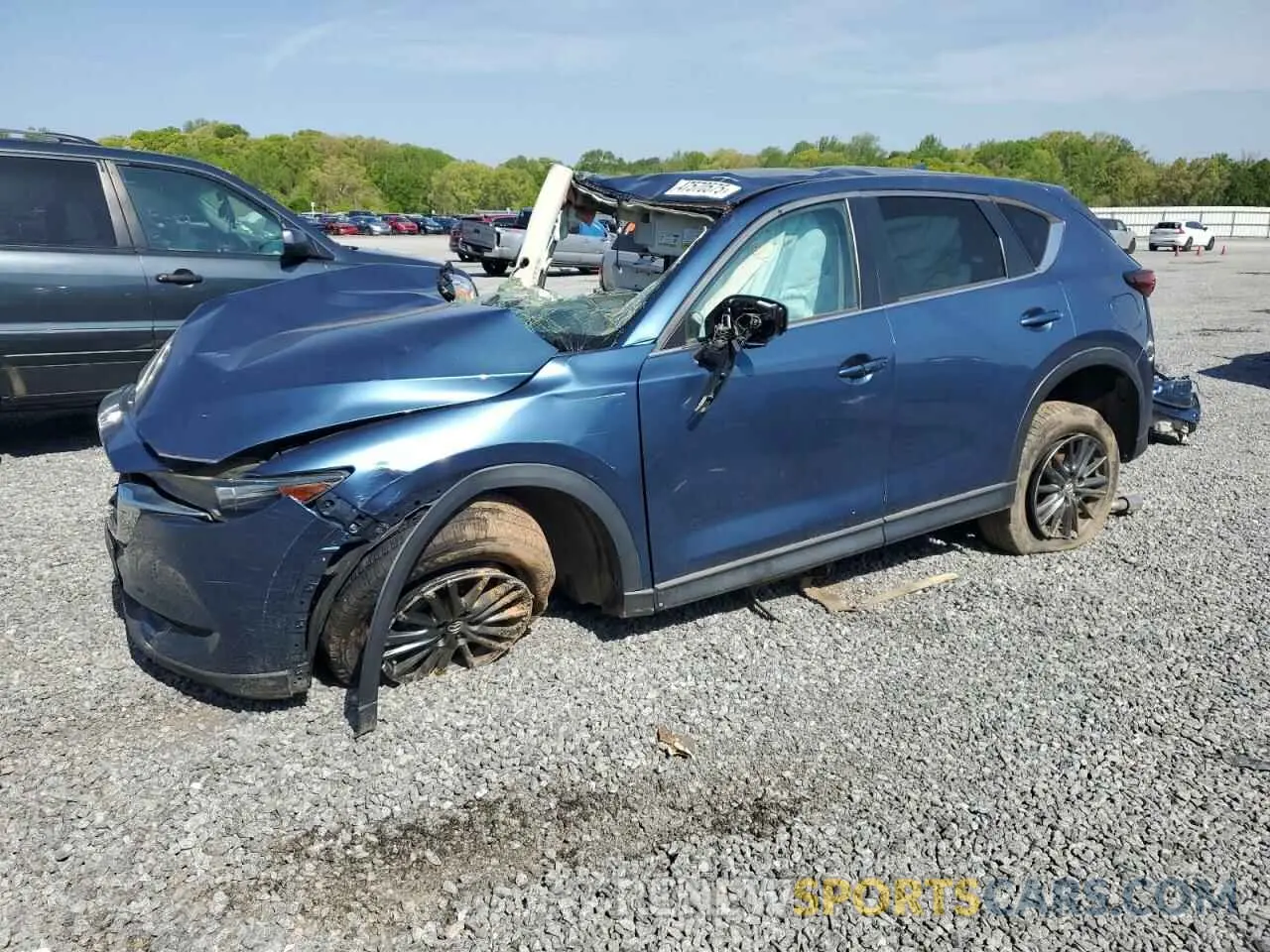 1 Photograph of a damaged car JM3KFBCM1K0610940 MAZDA CX-5 2019