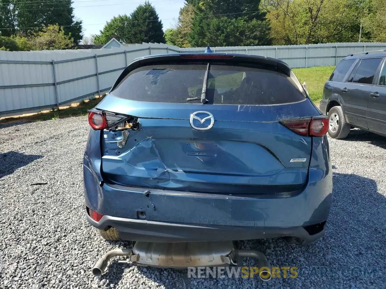 6 Photograph of a damaged car JM3KFBCM1K0610940 MAZDA CX-5 2019