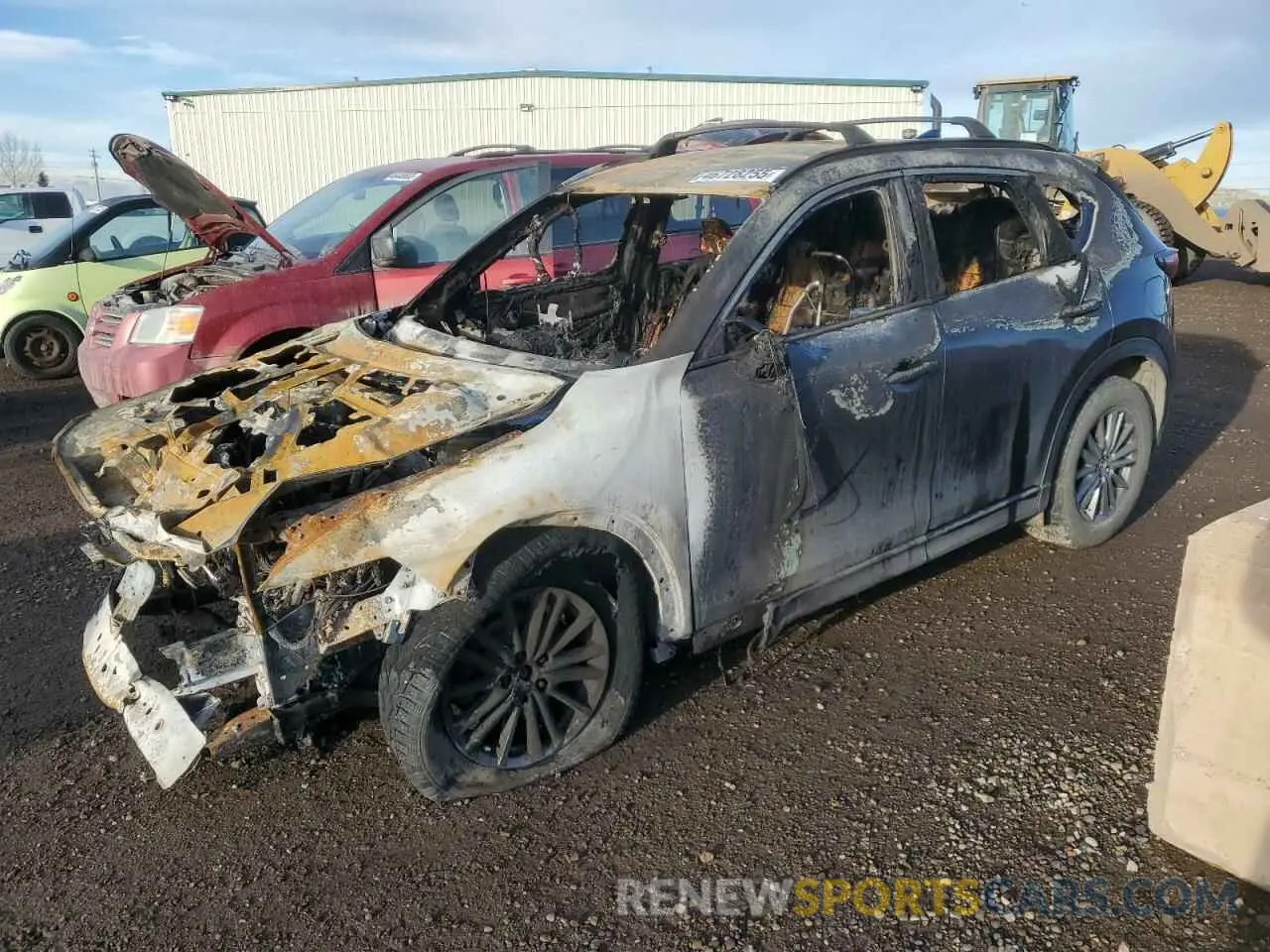 1 Photograph of a damaged car JM3KFBCM2K0517991 MAZDA CX-5 2019
