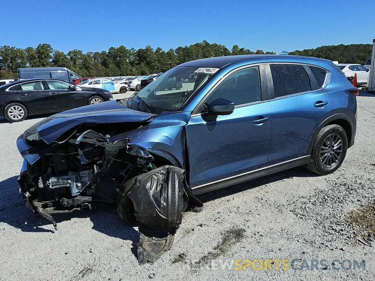 1 Фотография поврежденного автомобиля JM3KFBCM2K0667437 MAZDA CX-5 2019
