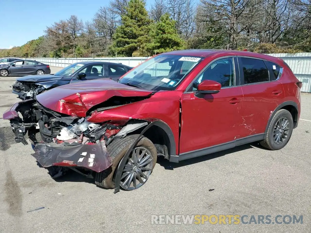 1 Фотография поврежденного автомобиля JM3KFBCM2K1646002 MAZDA CX-5 2019