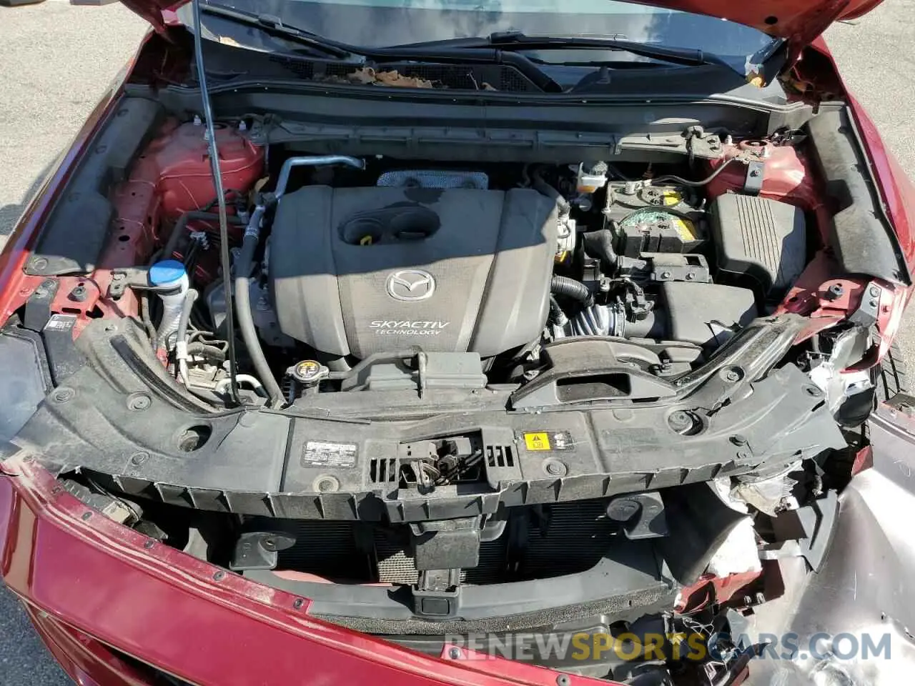 12 Фотография поврежденного автомобиля JM3KFBCM2K1646002 MAZDA CX-5 2019