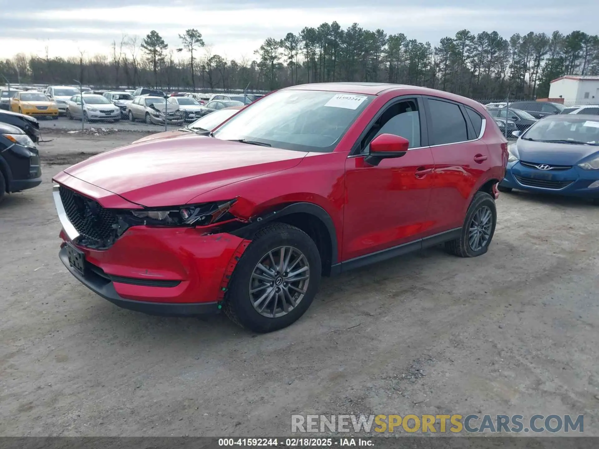 2 Photograph of a damaged car JM3KFBCM3K1602106 MAZDA CX-5 2019