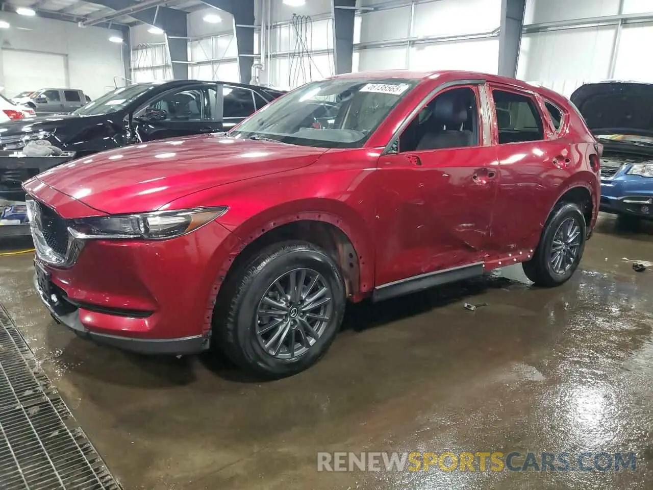 1 Фотография поврежденного автомобиля JM3KFBCM4K0674051 MAZDA CX-5 2019