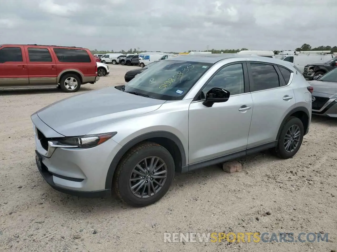 1 Фотография поврежденного автомобиля JM3KFBCM5K0513496 MAZDA CX-5 2019