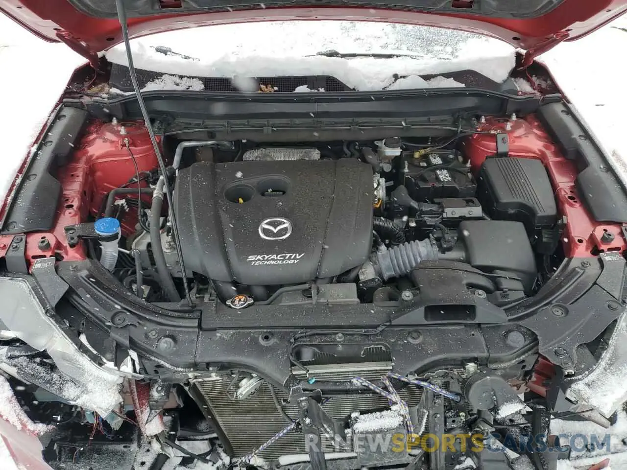 12 Фотография поврежденного автомобиля JM3KFBCM6K0528458 MAZDA CX-5 2019