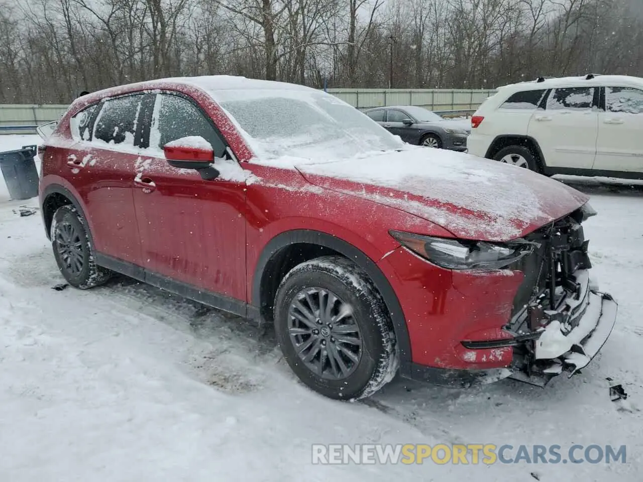4 Фотография поврежденного автомобиля JM3KFBCM6K0528458 MAZDA CX-5 2019