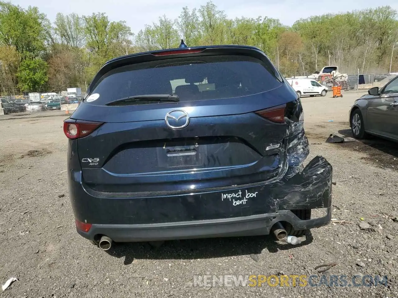 6 Фотография поврежденного автомобиля JM3KFBCM6K0591608 MAZDA CX-5 2019