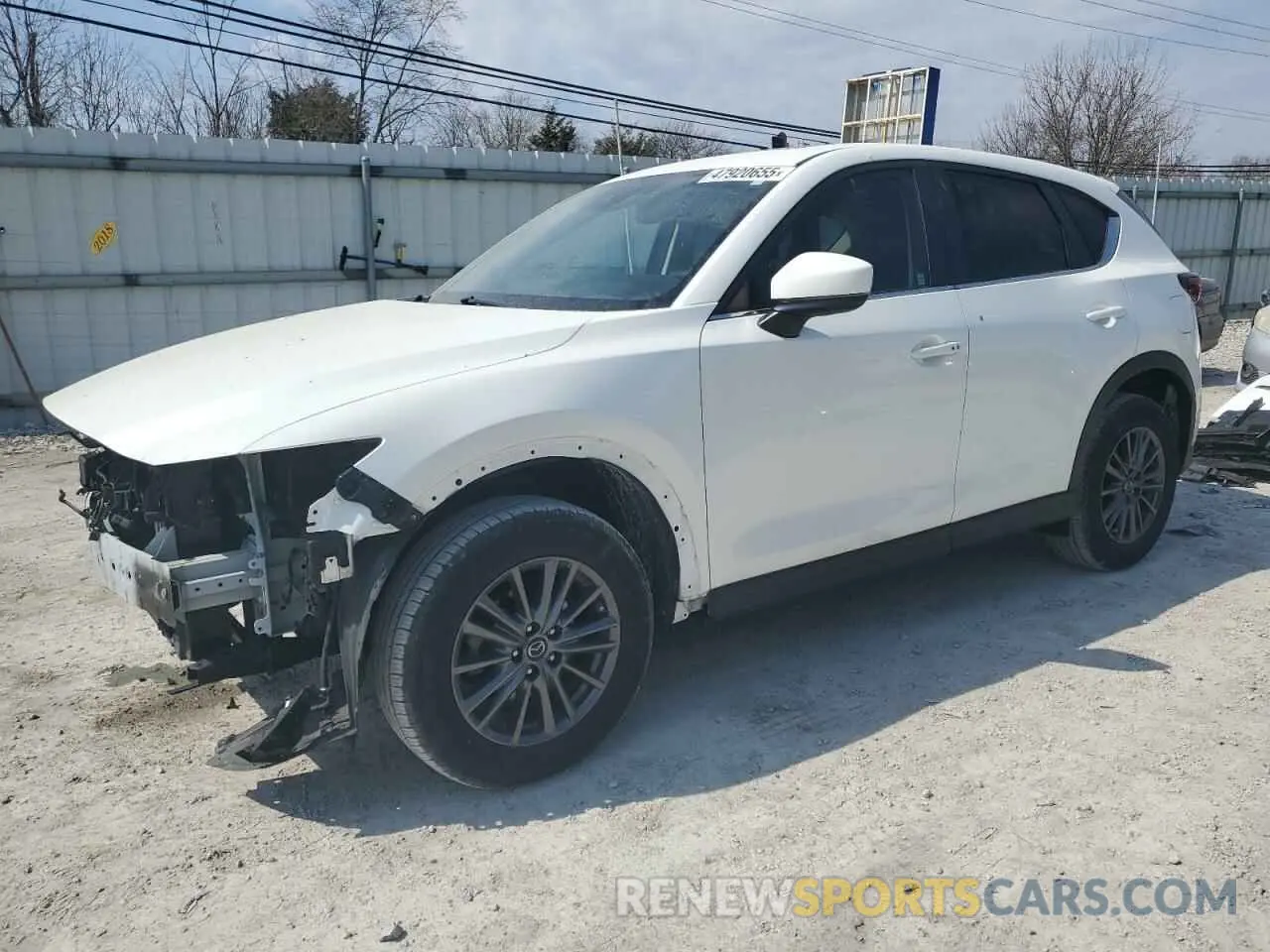 1 Фотография поврежденного автомобиля JM3KFBCM6K0643139 MAZDA CX-5 2019