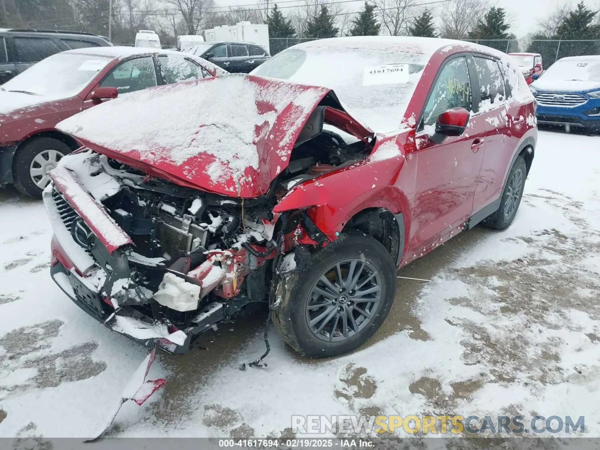 2 Photograph of a damaged car JM3KFBCM7K0617066 MAZDA CX-5 2019