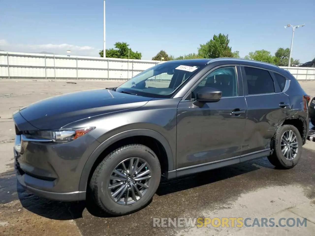 1 Photograph of a damaged car JM3KFBCM7K0644641 MAZDA CX-5 2019