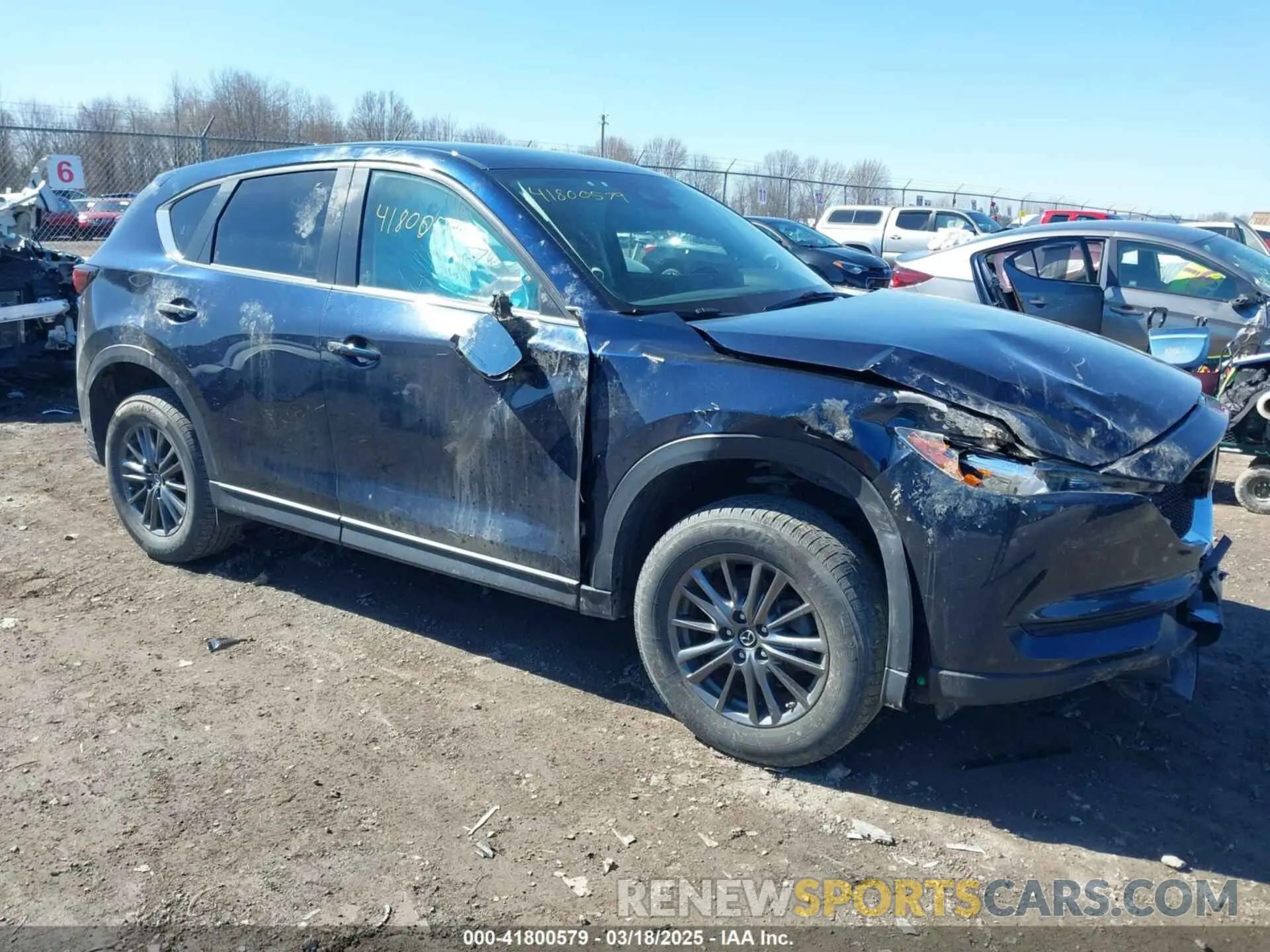 1 Фотография поврежденного автомобиля JM3KFBCM7K0674903 MAZDA CX-5 2019