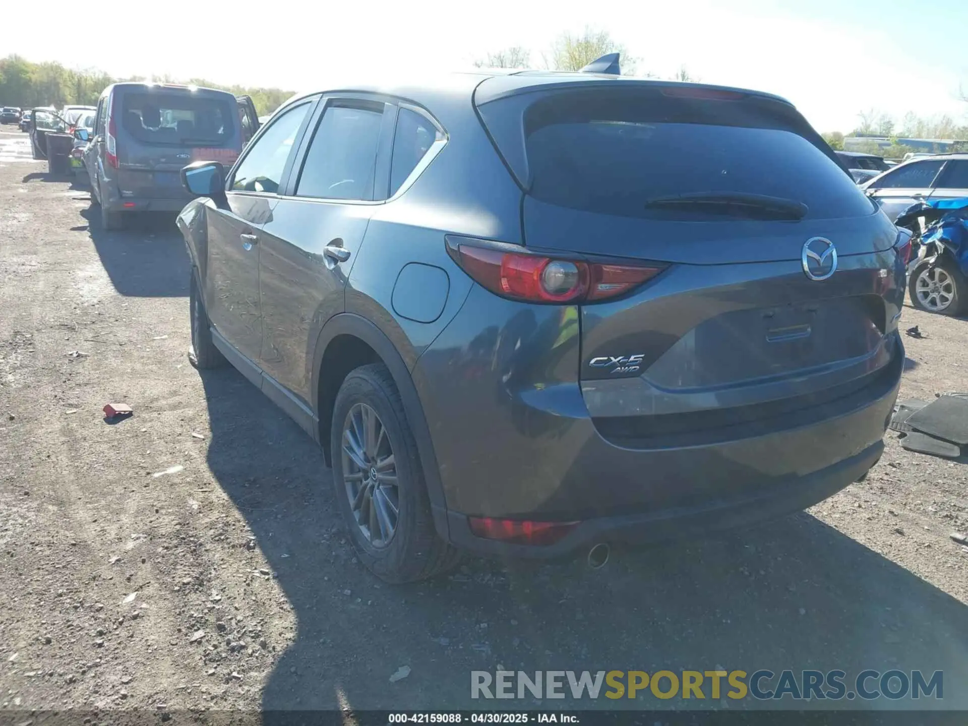 3 Фотография поврежденного автомобиля JM3KFBCM8K0584188 MAZDA CX-5 2019