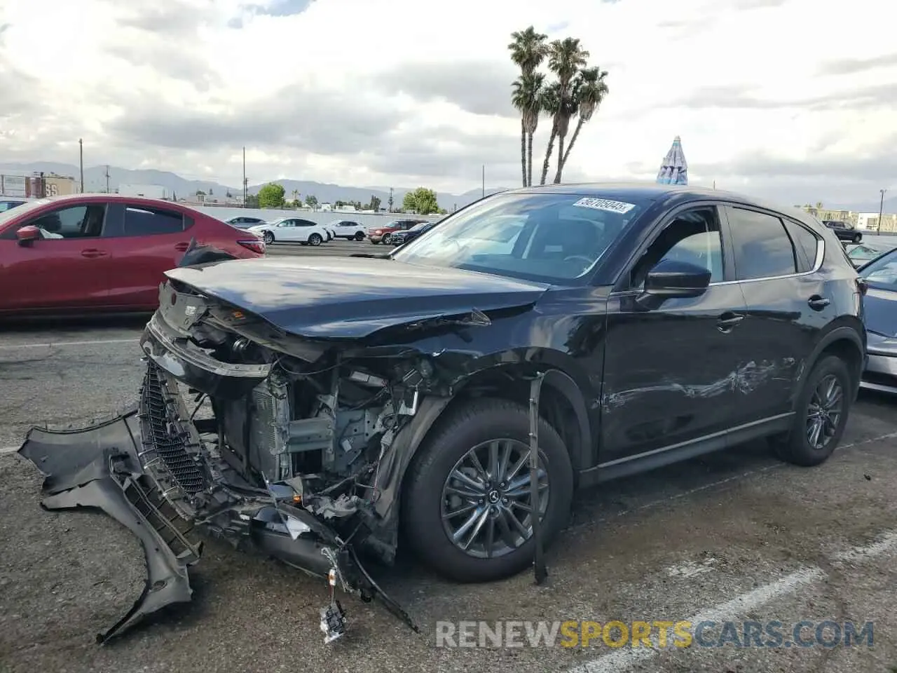 1 Photograph of a damaged car JM3KFBCM8K1639331 MAZDA CX-5 2019