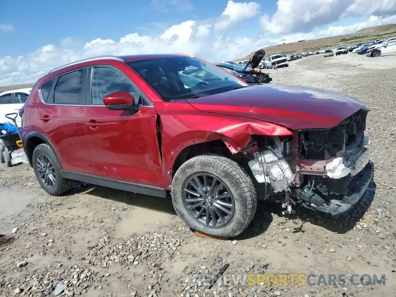 4 Фотография поврежденного автомобиля JM3KFBCM9K0595622 MAZDA CX-5 2019