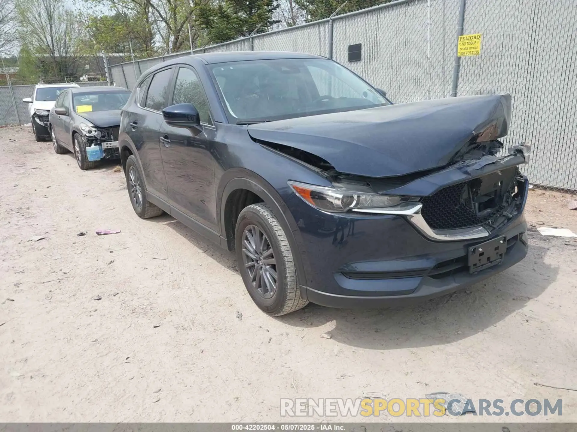 1 Фотография поврежденного автомобиля JM3KFBCM9K0673753 MAZDA CX-5 2019