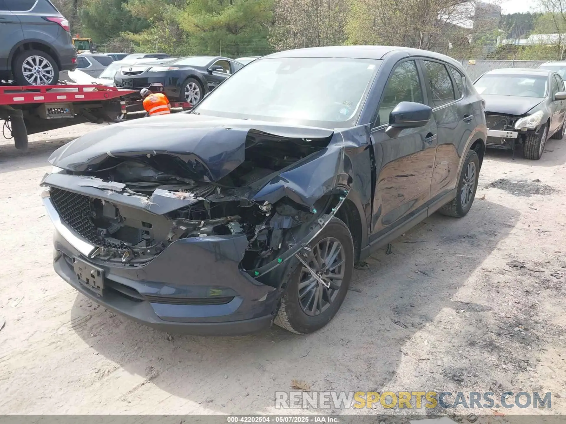 2 Фотография поврежденного автомобиля JM3KFBCM9K0673753 MAZDA CX-5 2019