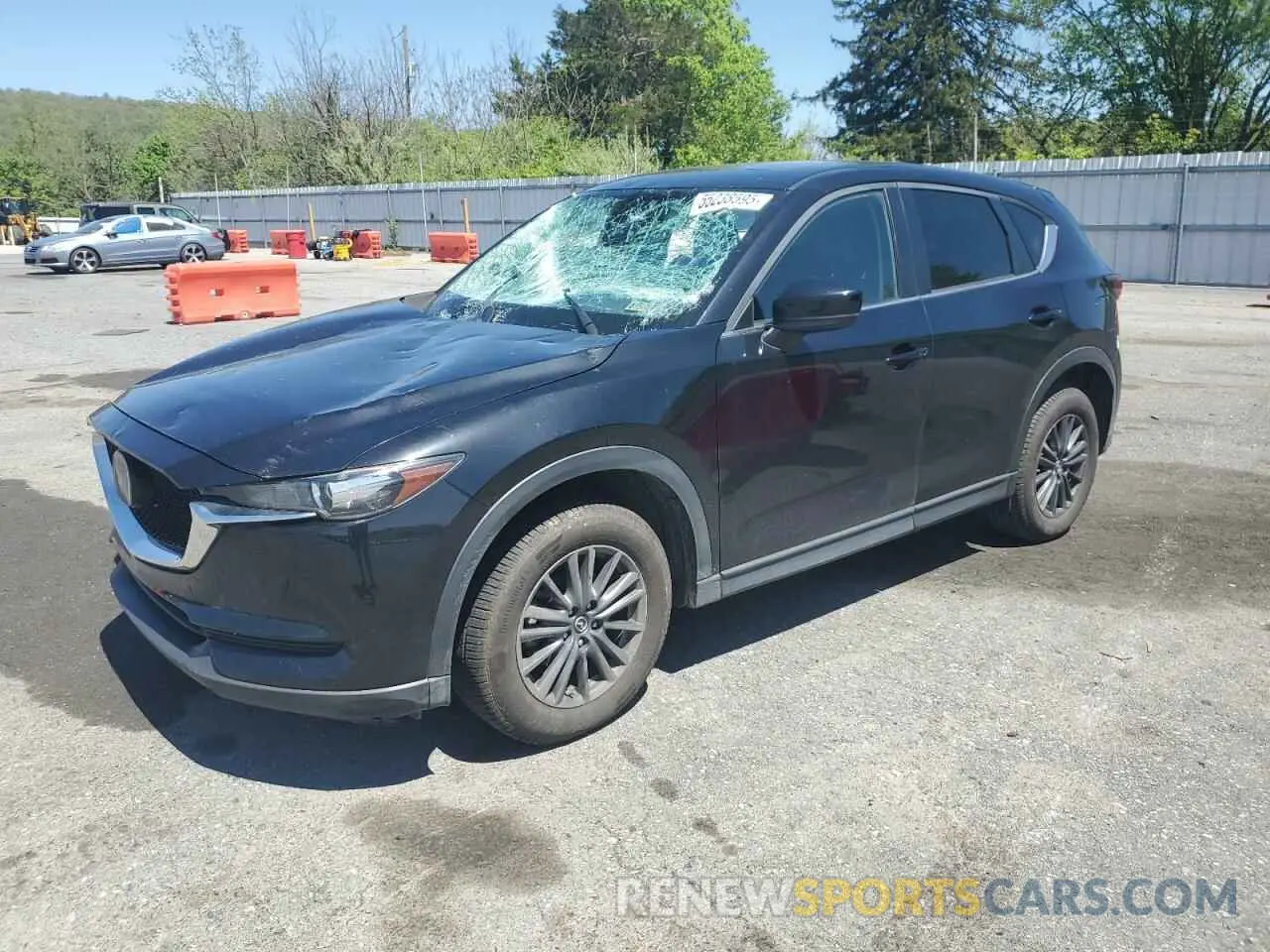1 Photograph of a damaged car JM3KFBCM9K1593752 MAZDA CX-5 2019