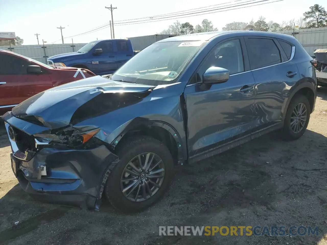 1 Фотография поврежденного автомобиля JM3KFBCM9K1597882 MAZDA CX-5 2019
