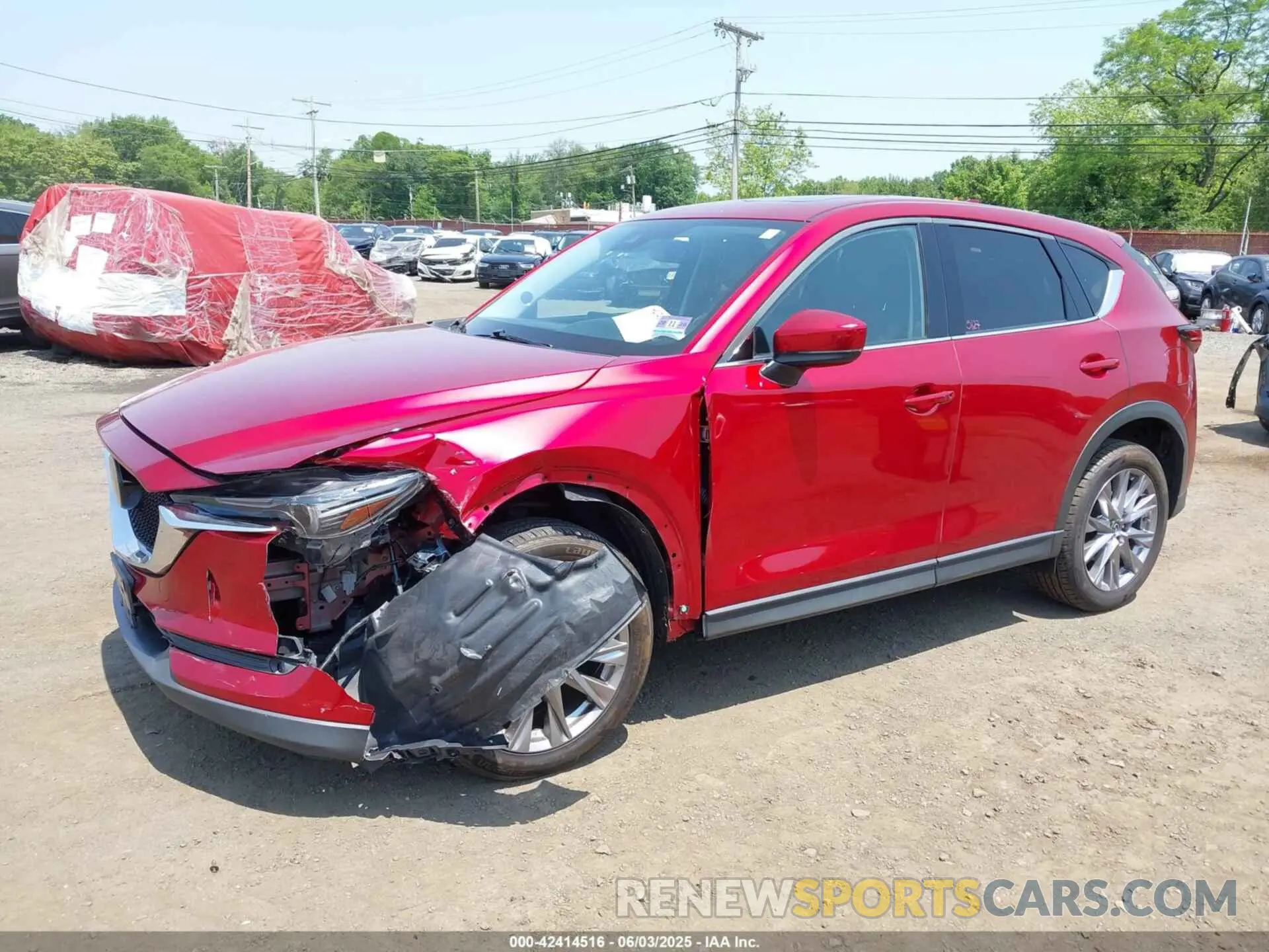 6 Photograph of a damaged car JM3KFBDM0K1633103 MAZDA CX-5 2019