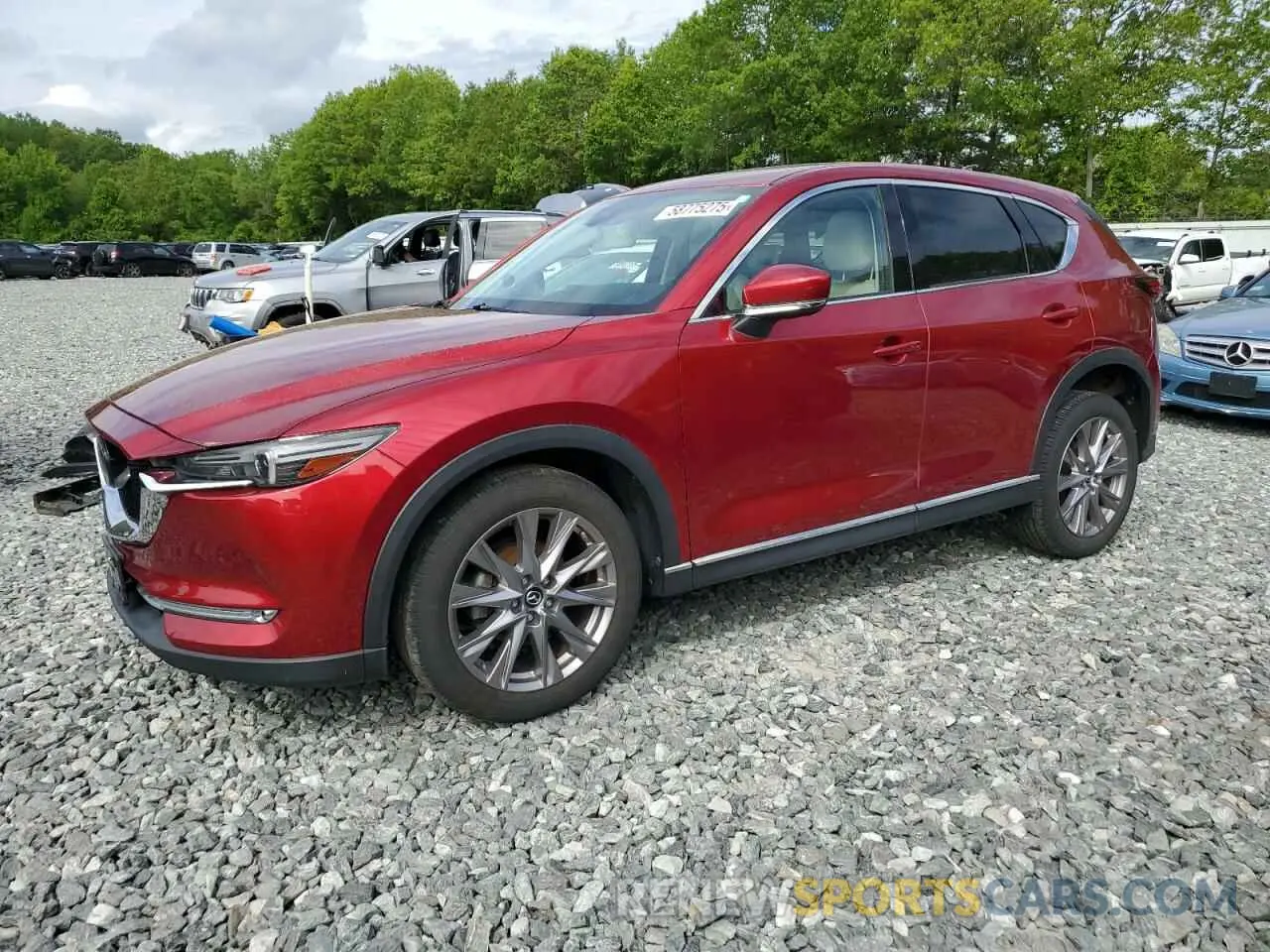 1 Photograph of a damaged car JM3KFBDM1K0559891 MAZDA CX-5 2019