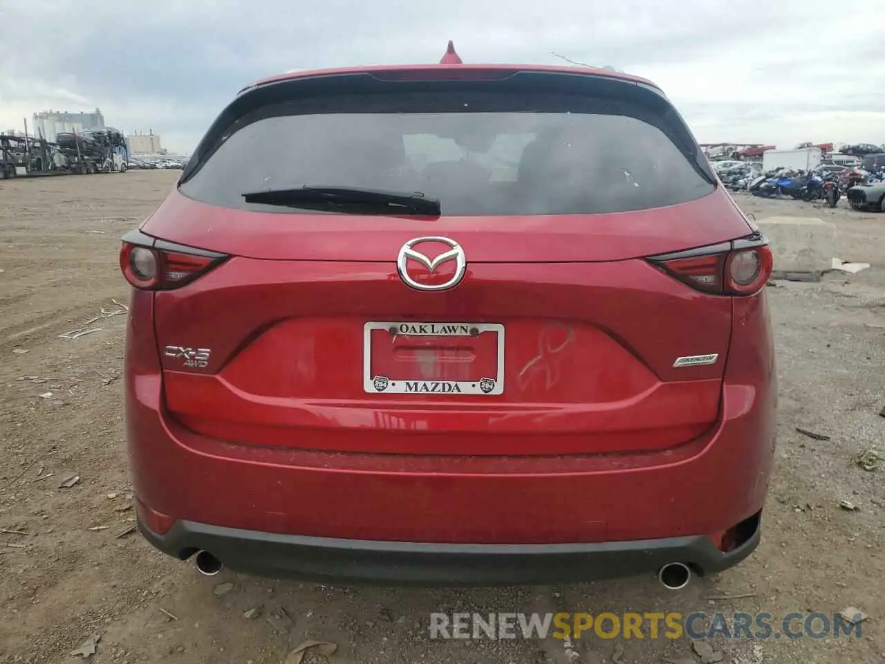 6 Photograph of a damaged car JM3KFBDM2K0665993 MAZDA CX-5 2019