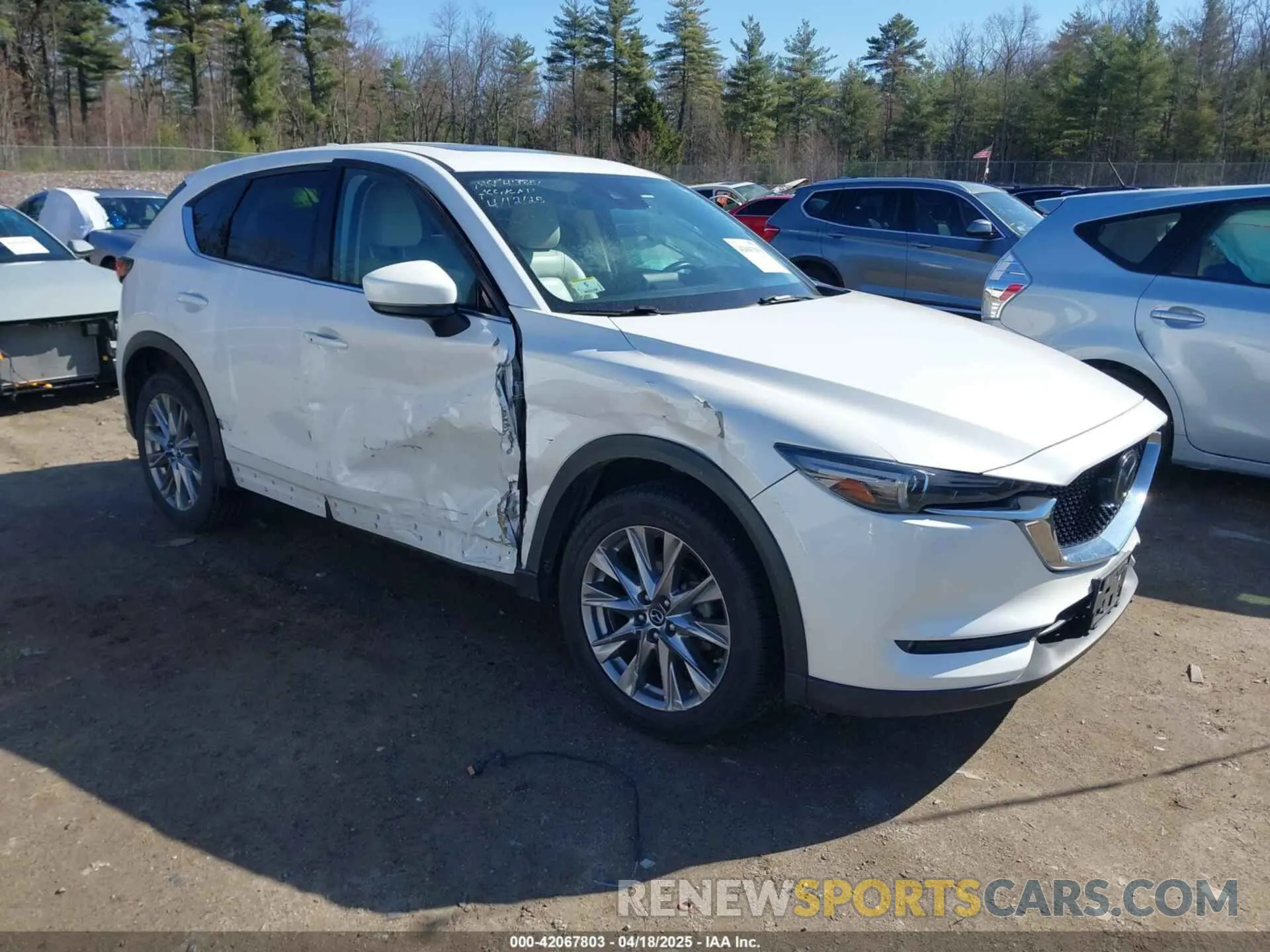 1 Photograph of a damaged car JM3KFBDM2K1506028 MAZDA CX-5 2019