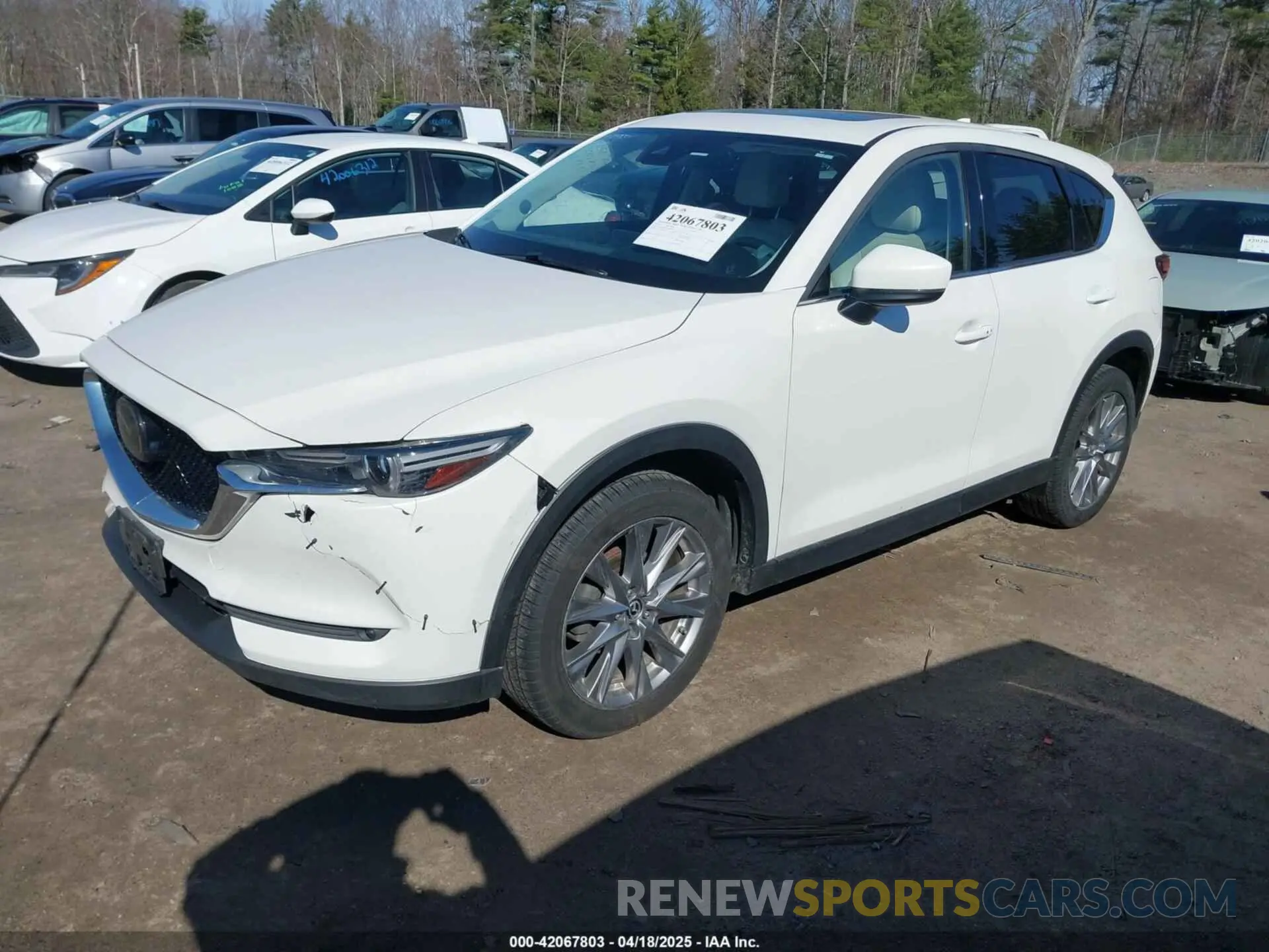 2 Photograph of a damaged car JM3KFBDM2K1506028 MAZDA CX-5 2019