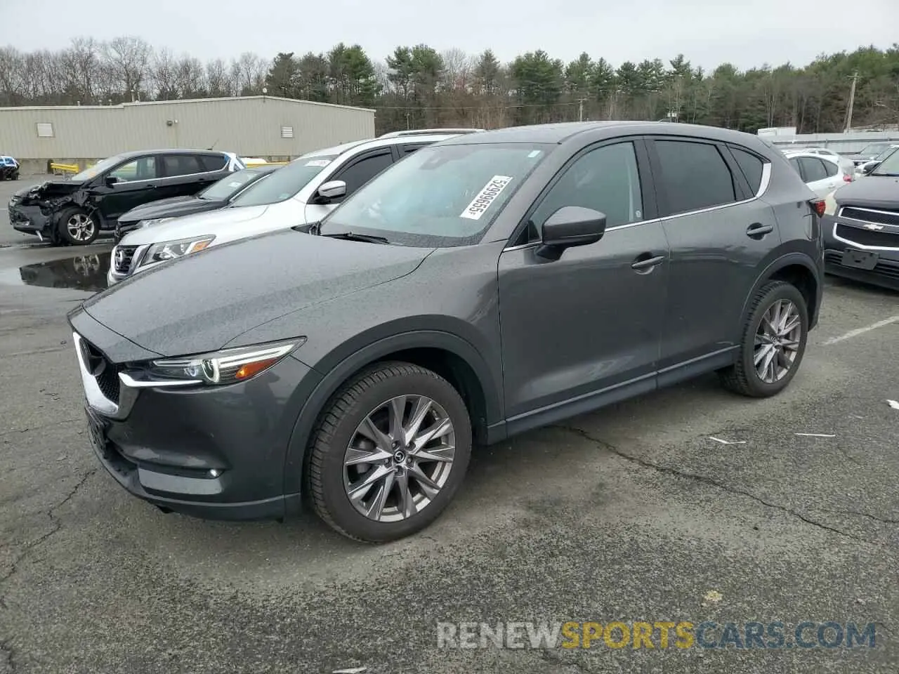 1 Photograph of a damaged car JM3KFBDM2K1658021 MAZDA CX-5 2019