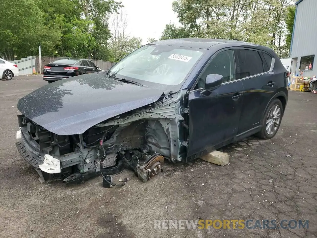 1 Photograph of a damaged car JM3KFBDM5K0560395 MAZDA CX-5 2019