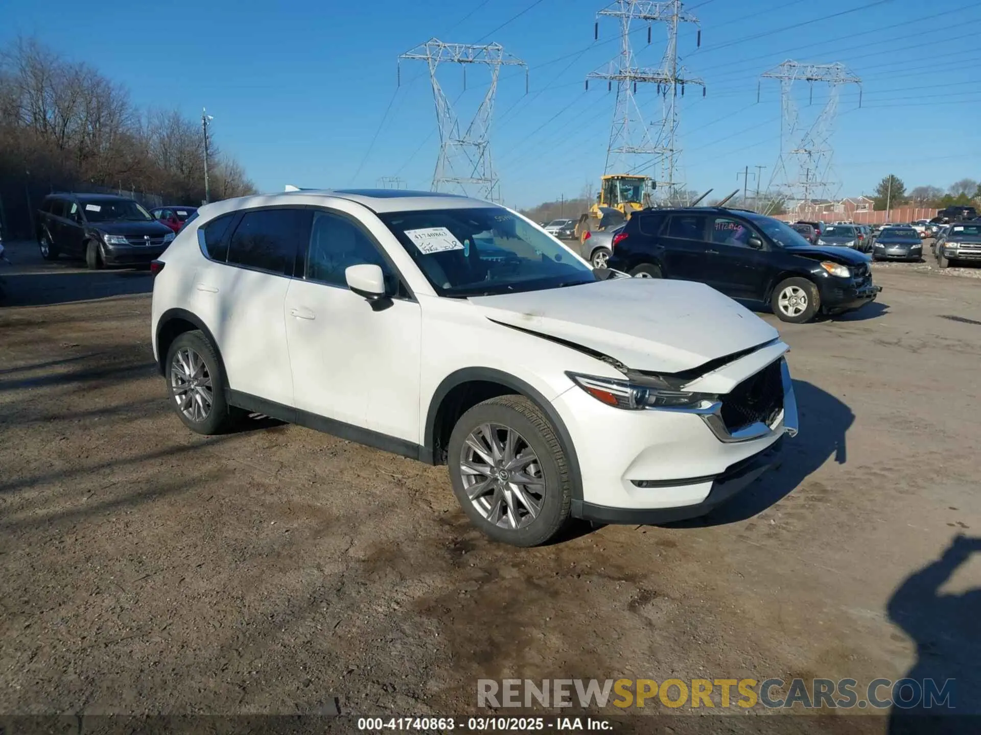 1 Photograph of a damaged car JM3KFBDM6K0557974 MAZDA CX-5 2019