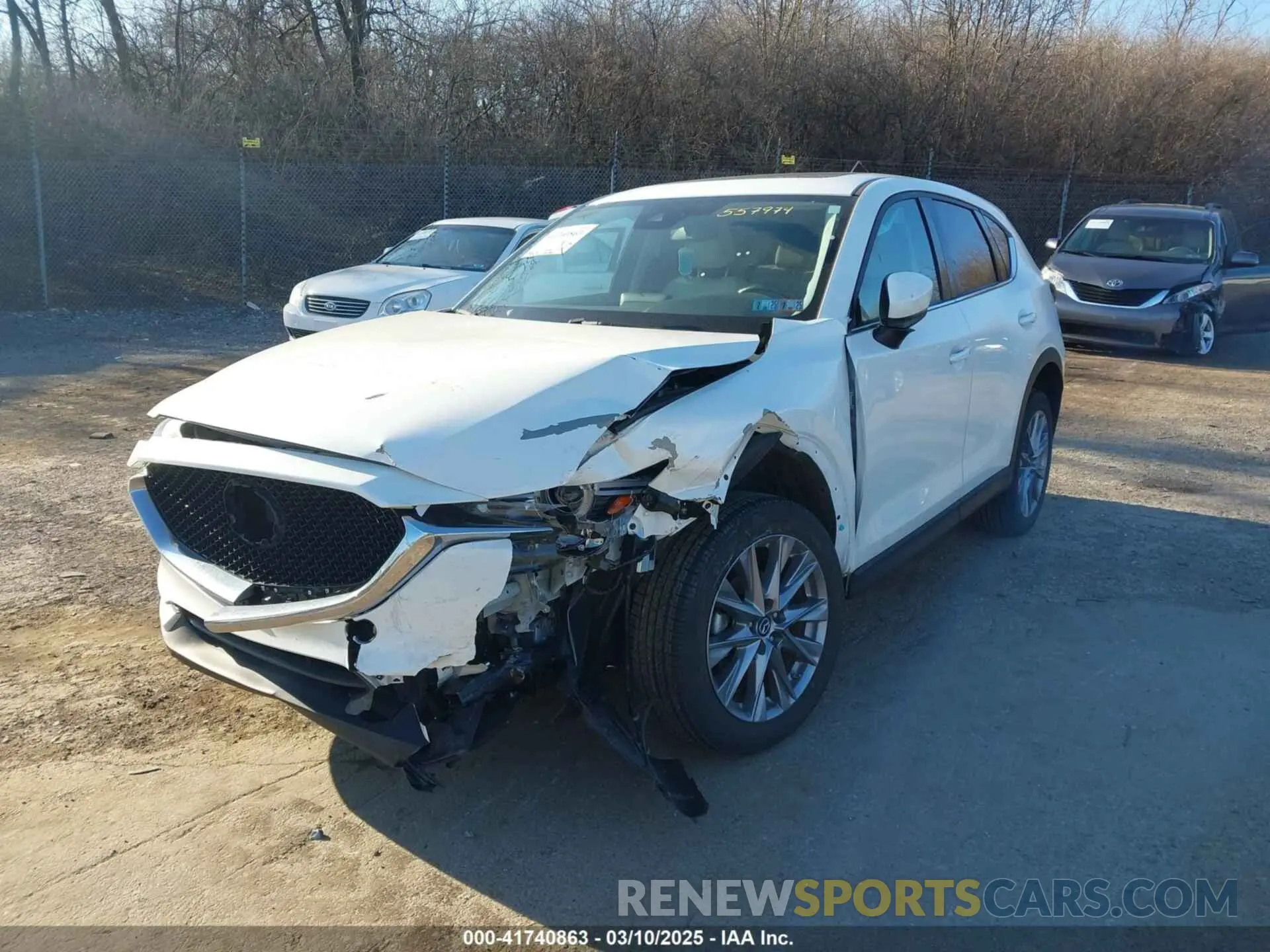 6 Photograph of a damaged car JM3KFBDM6K0557974 MAZDA CX-5 2019