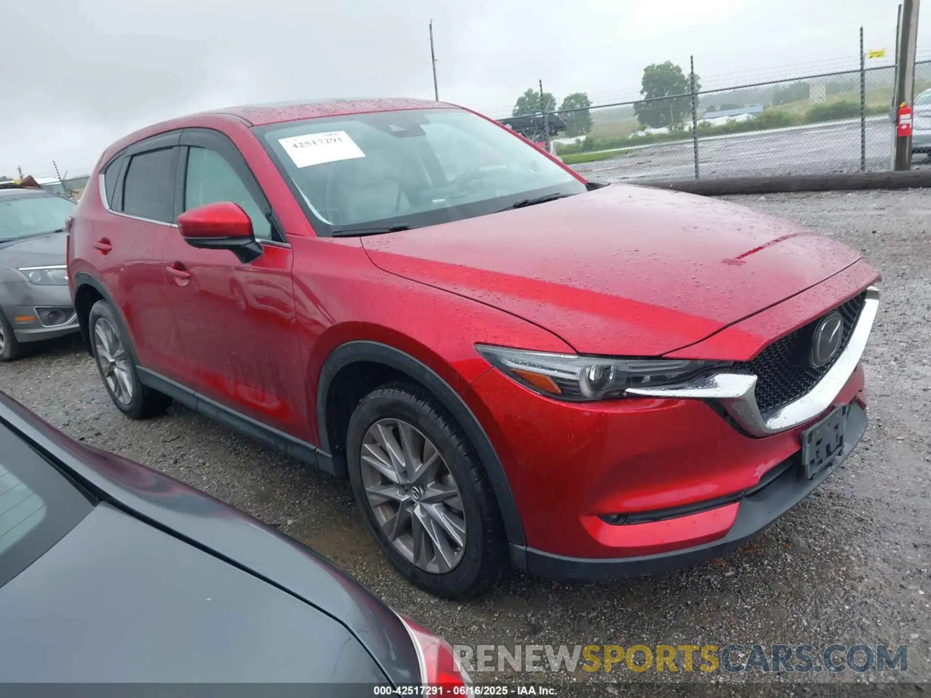 1 Photograph of a damaged car JM3KFBDM6K0608700 MAZDA CX-5 2019
