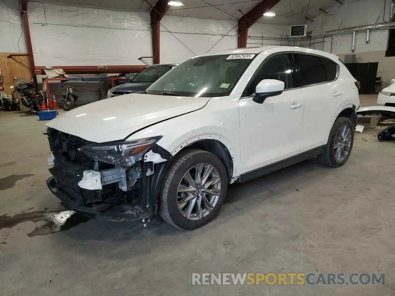 1 Photograph of a damaged car JM3KFBDM6K1699543 MAZDA CX-5 2019