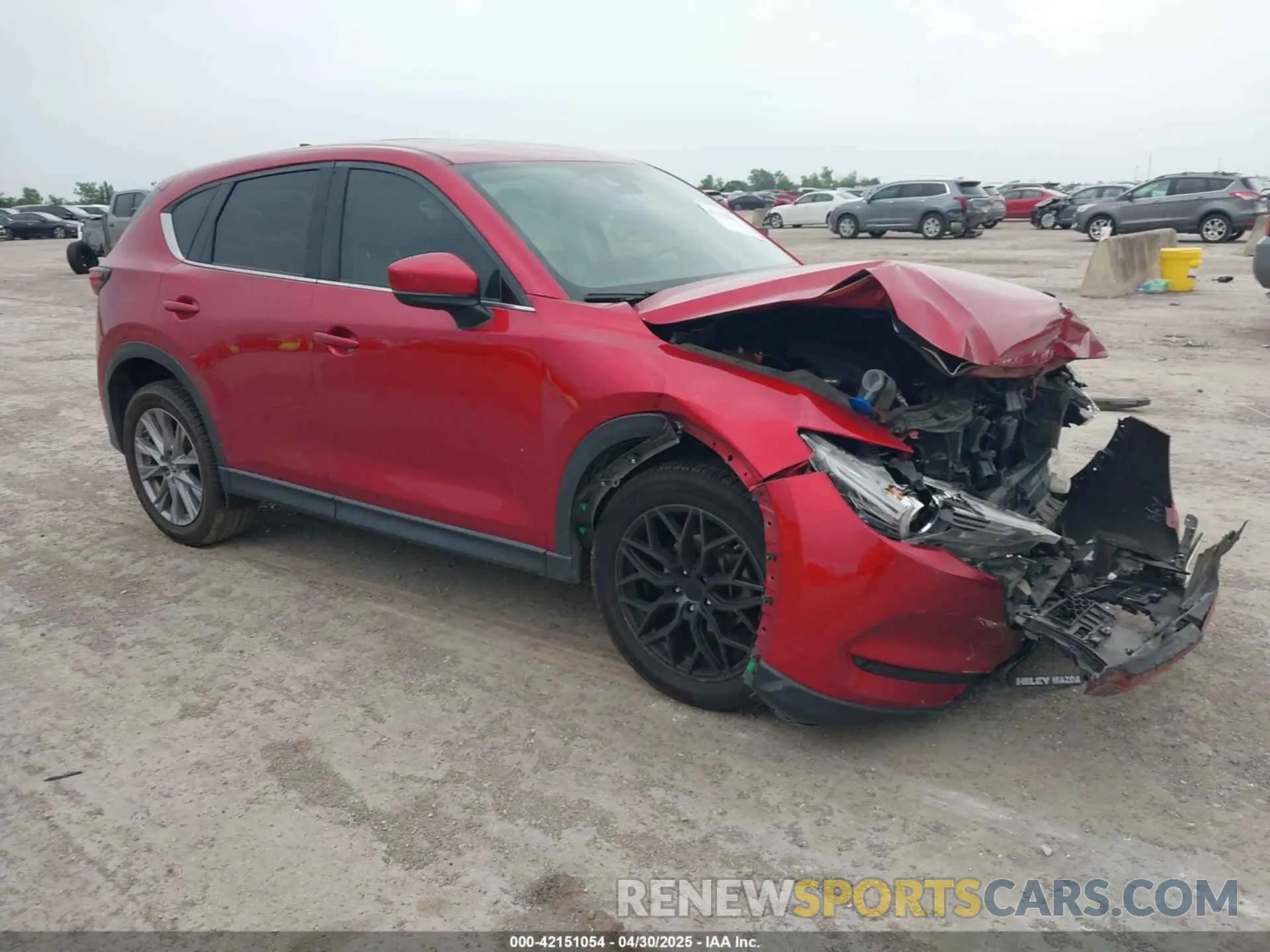 1 Фотография поврежденного автомобиля JM3KFBDM7K0503874 MAZDA CX-5 2019