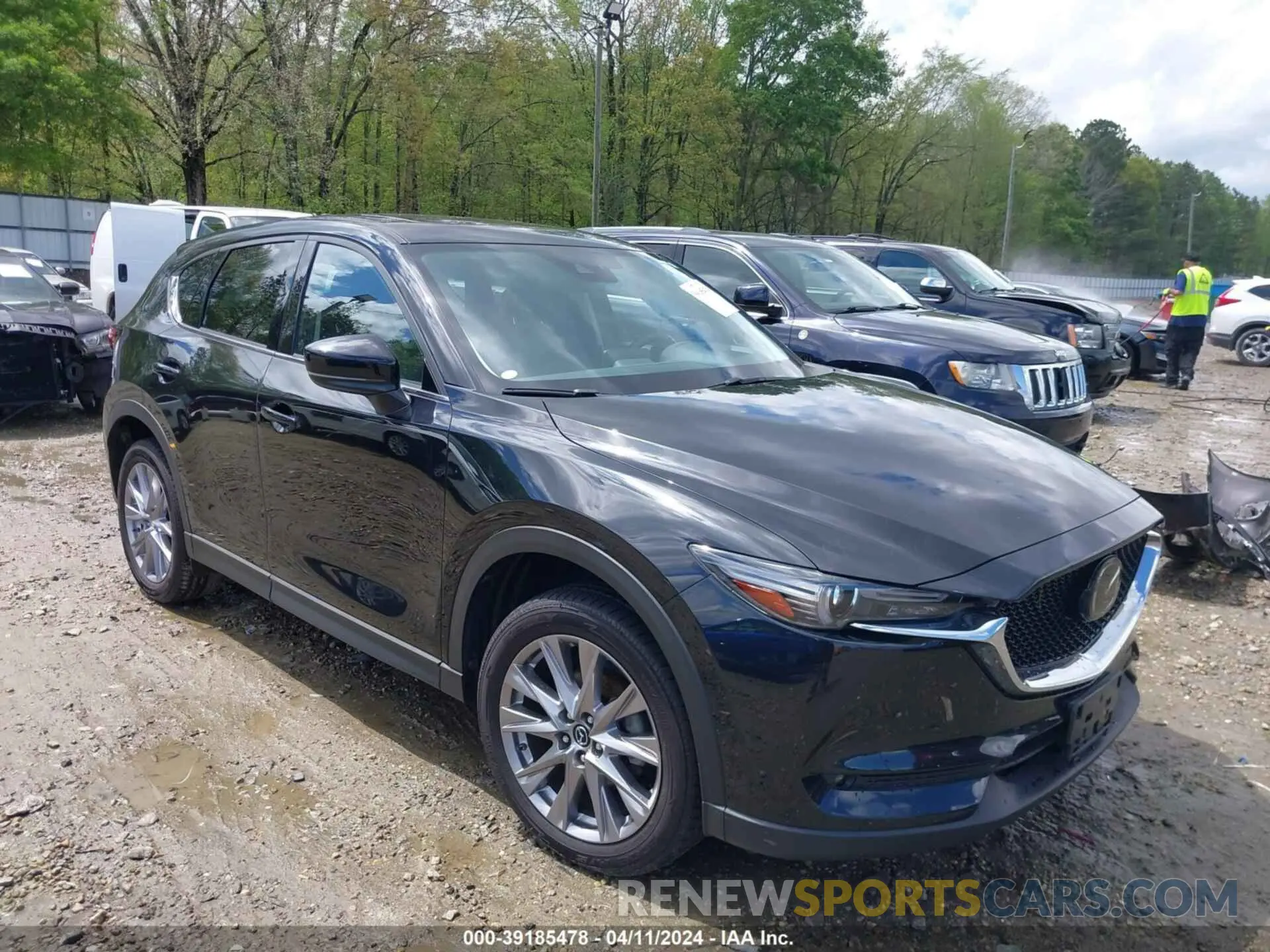 1 Photograph of a damaged car JM3KFBDM7K0518603 MAZDA CX-5 2019