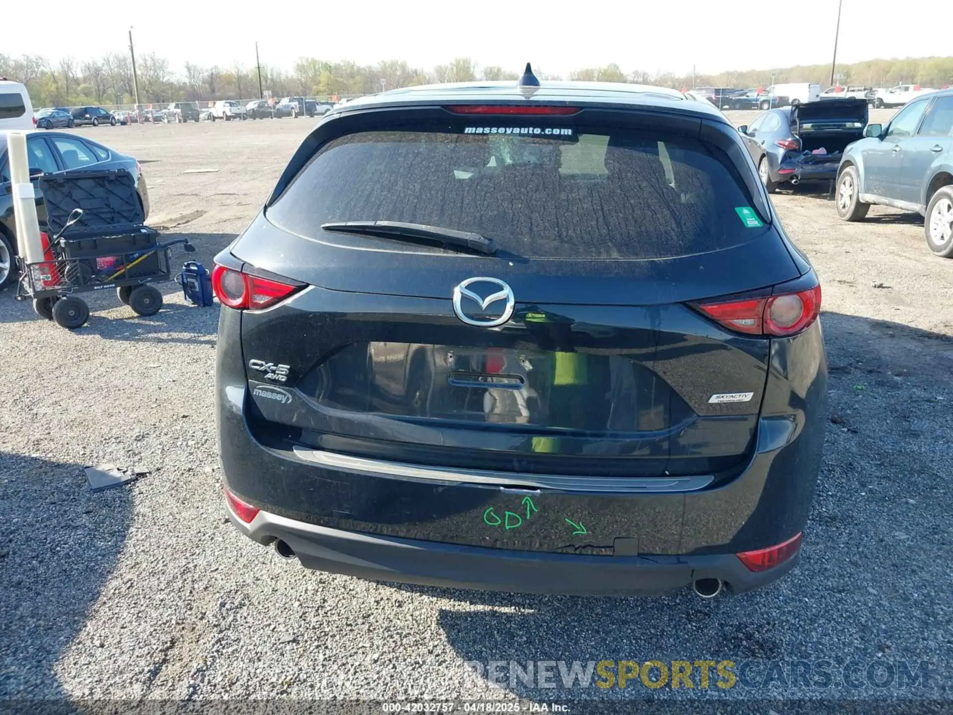 17 Photograph of a damaged car JM3KFBDM7K0525650 MAZDA CX-5 2019